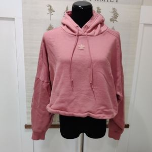 Adidas Cropped Hoodie - Medium